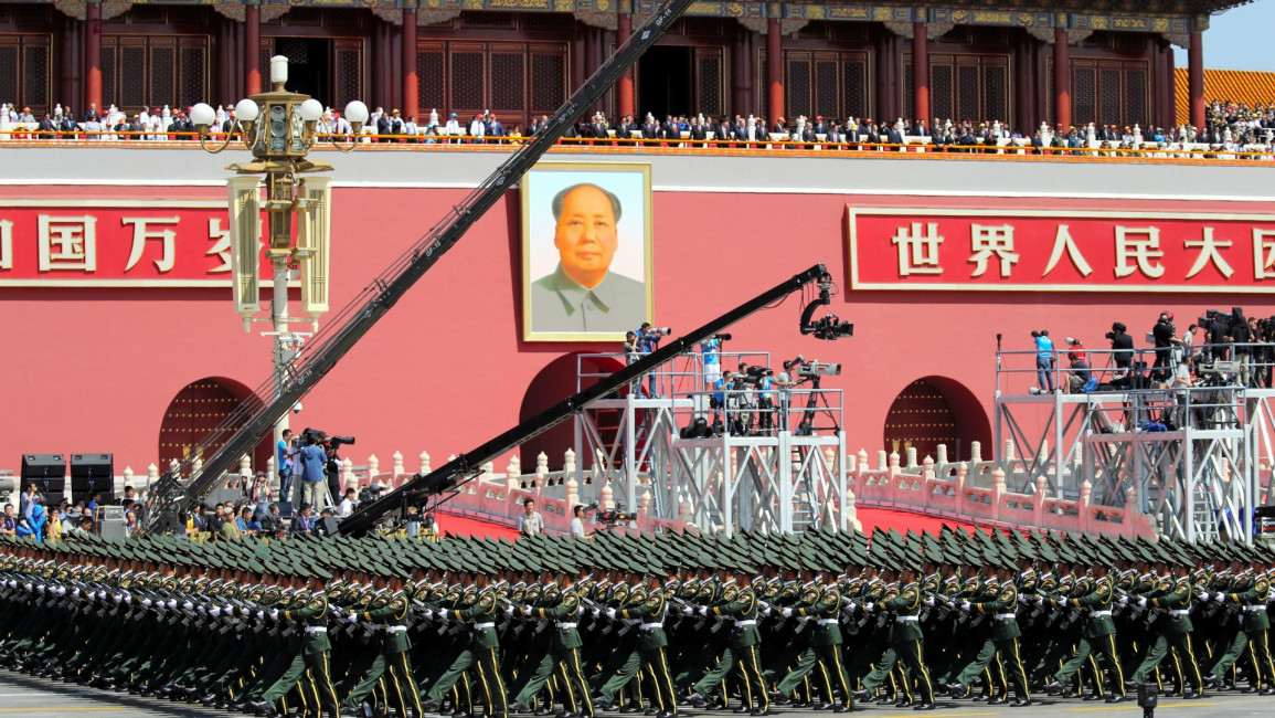 China military parade - Getty