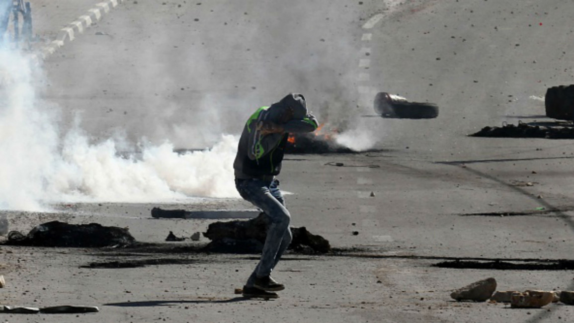 West Bank clashes [Anadolu]