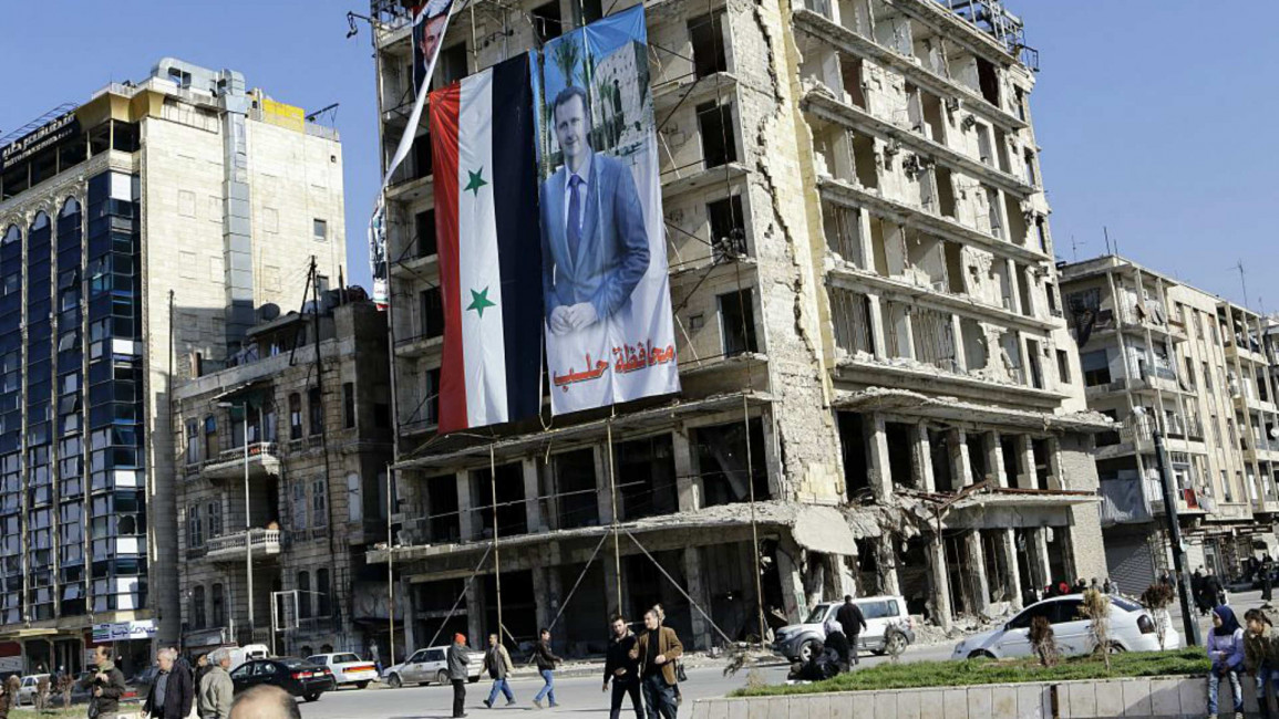 Assad Aleppo - AFP