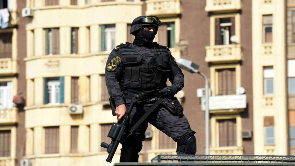 Egypt riot police AFP