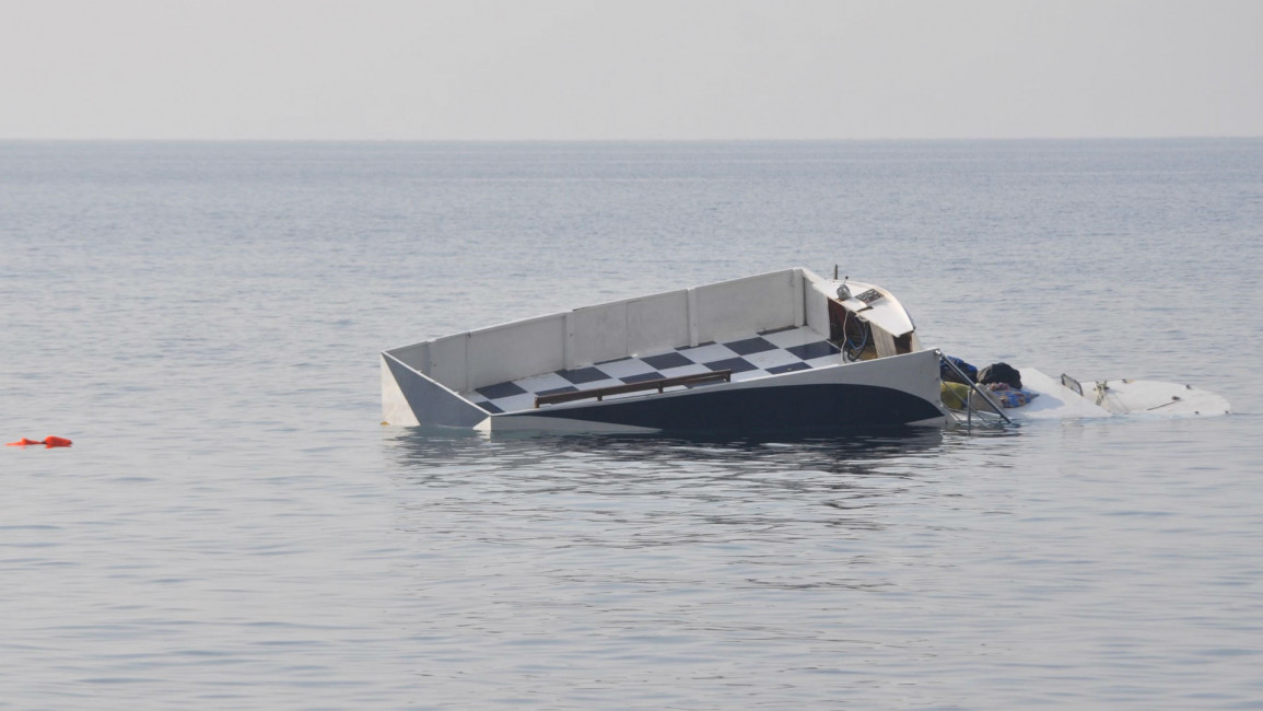 Greece Turkey migrant boat ANADOLU