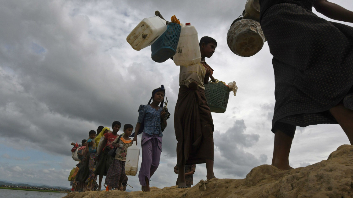Rohingya refugees AFP