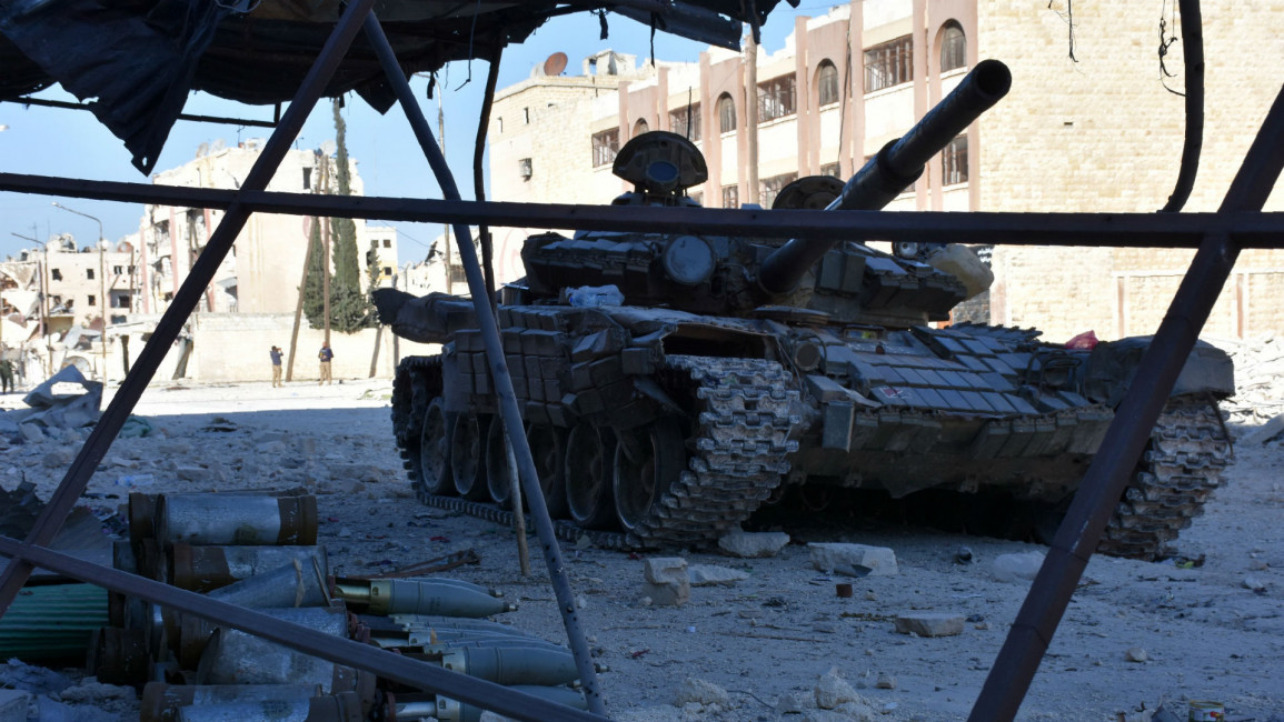 Syrian army [AFP]