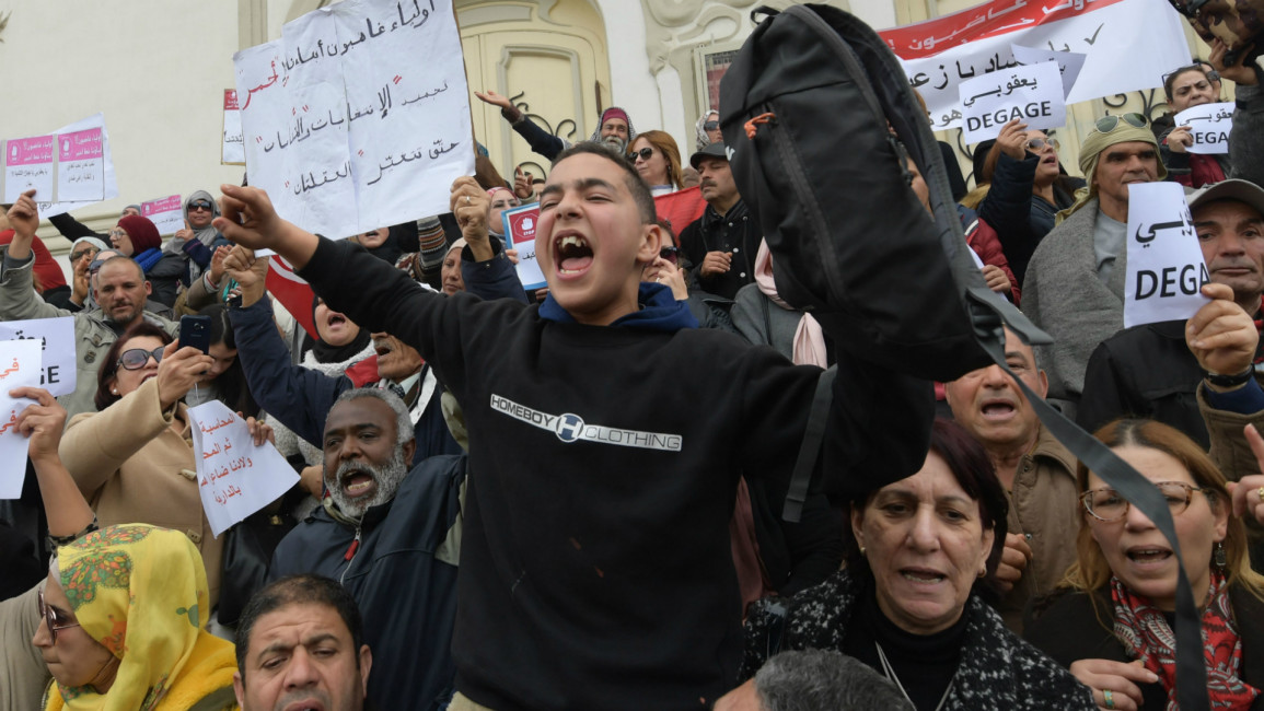 Tunisia teacher strike