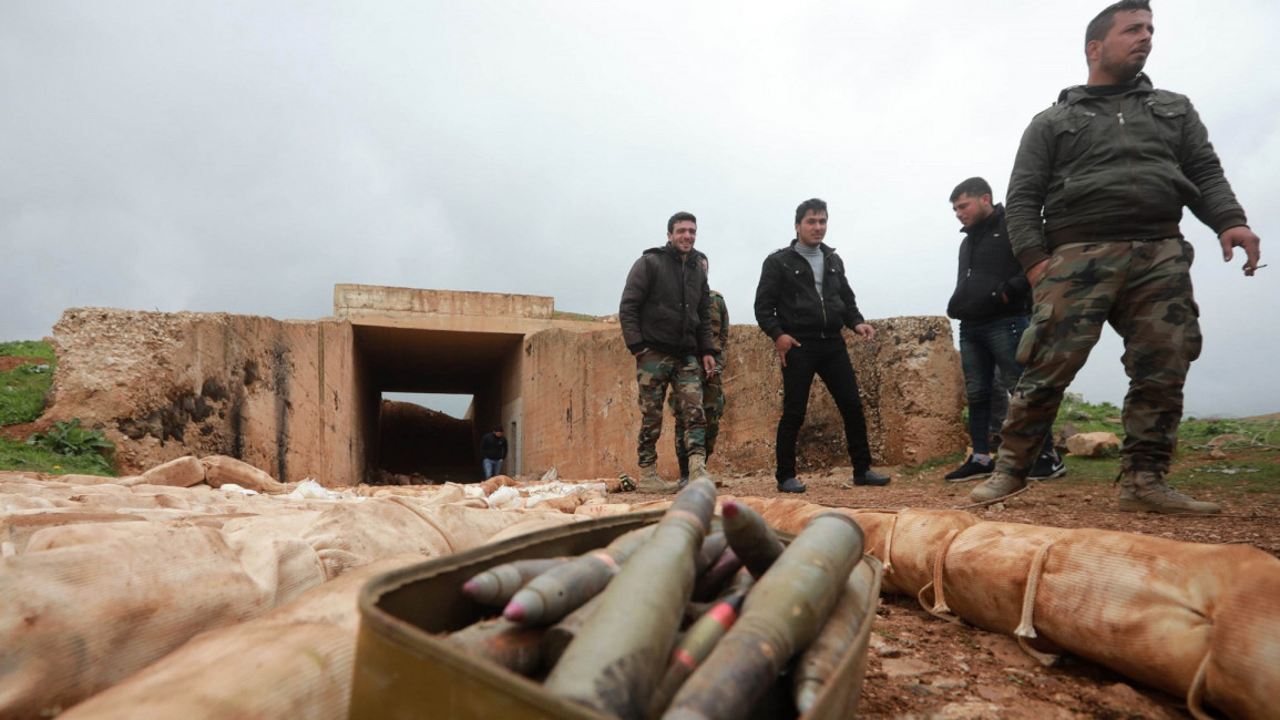regime soldiers daraa syria