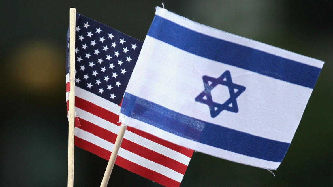 US ISRAEL FLAG GETTY