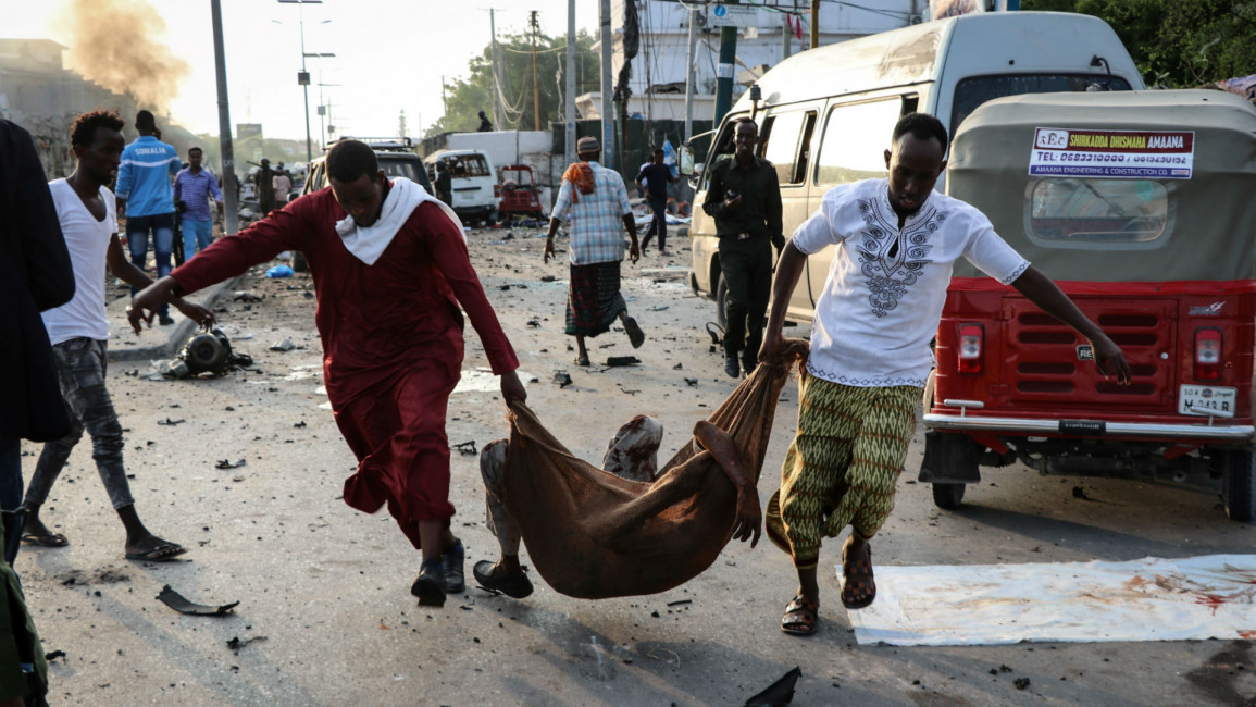 Mogadishu blast - AFP