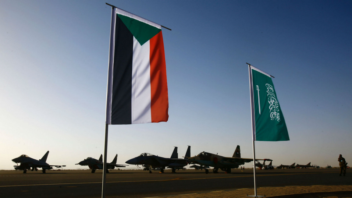 Sudan-Saudi drill AFP