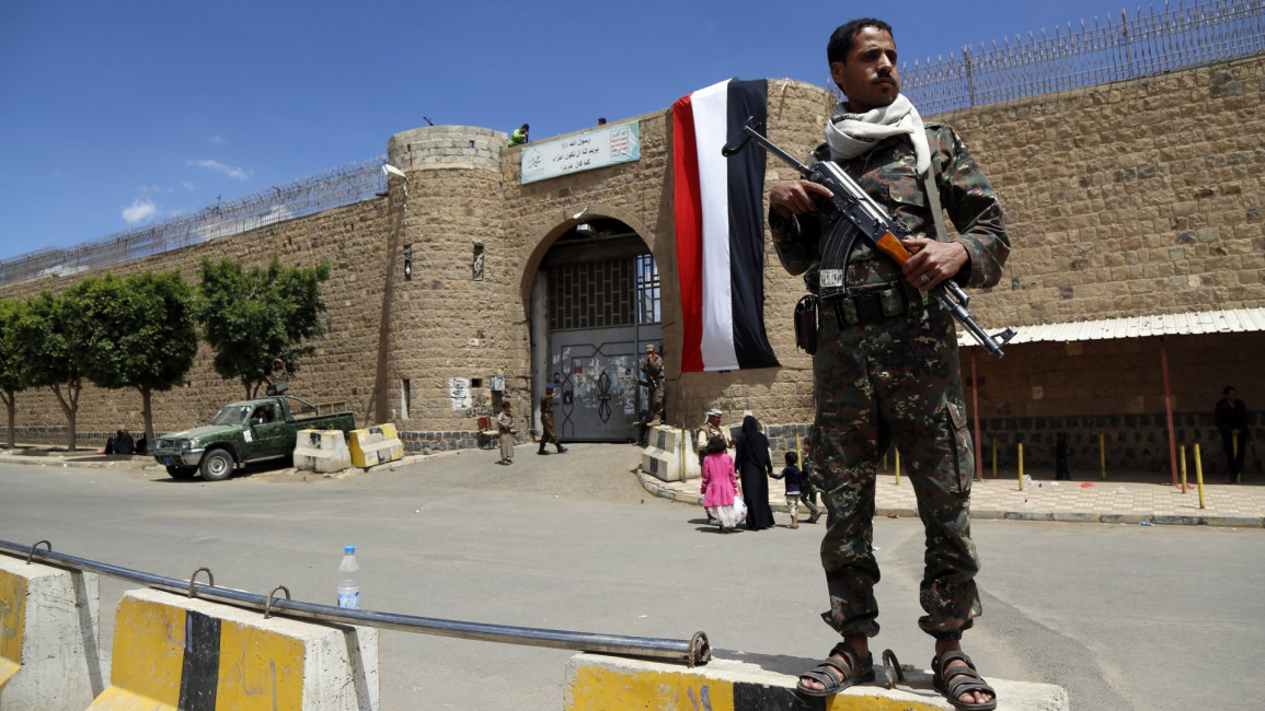Houthi prison [Getty]