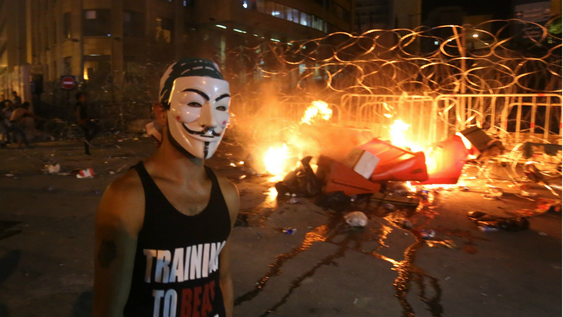 Lebanon demos Anonymous