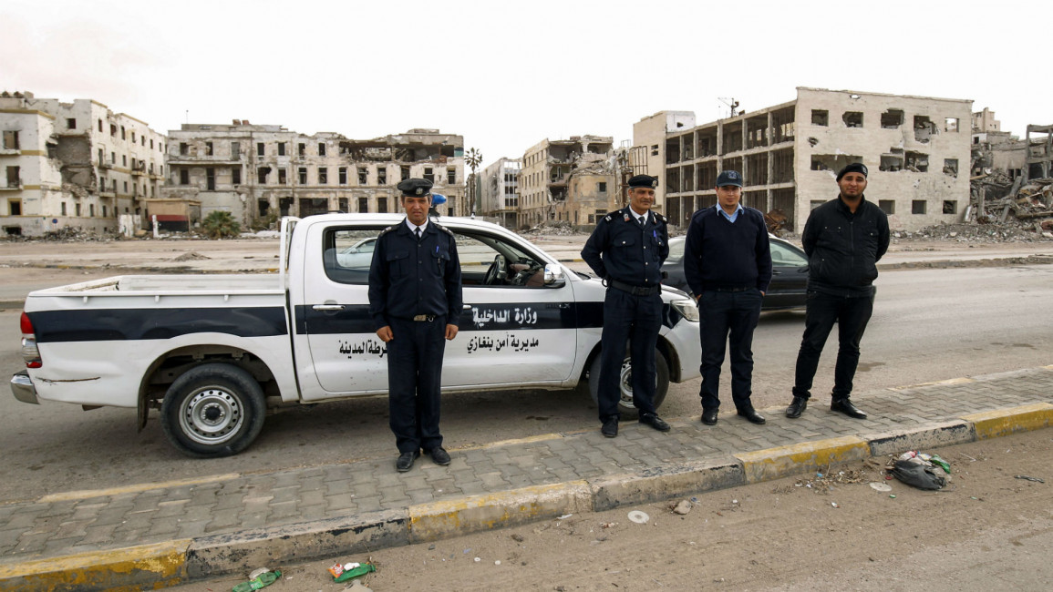 Libya police