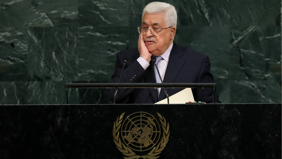 Abbas addresses UN assembly in New York City