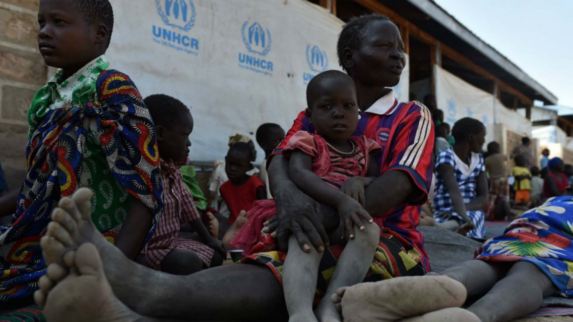 Sudanese refugees - AFP