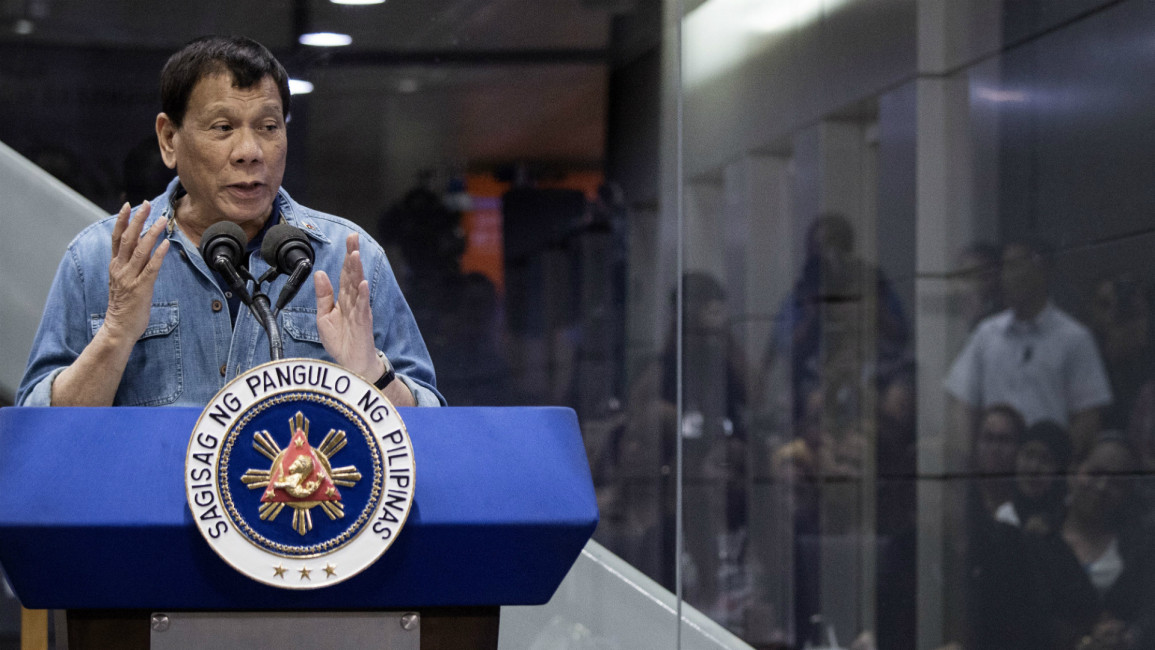 Philippine's President Rodrigo Duterte [Getty]