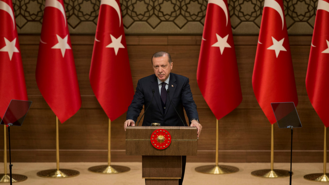 Turkish President Recep Tayyip Erdogan -- Anadolu