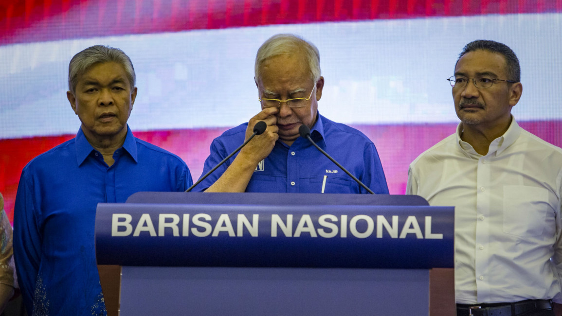 Najib Razak -- AFP