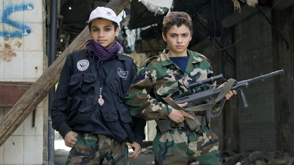 Child soldiers Syria