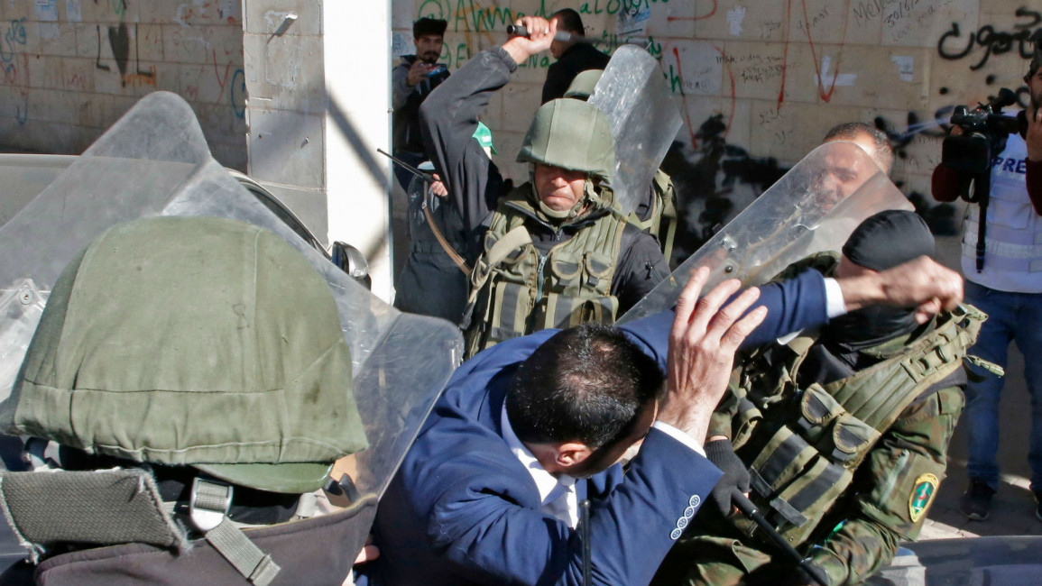 Palestinian Authority security forces - Getty