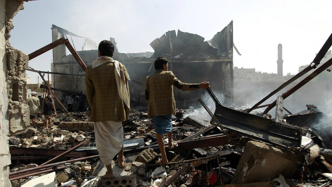 Yemen destruction 