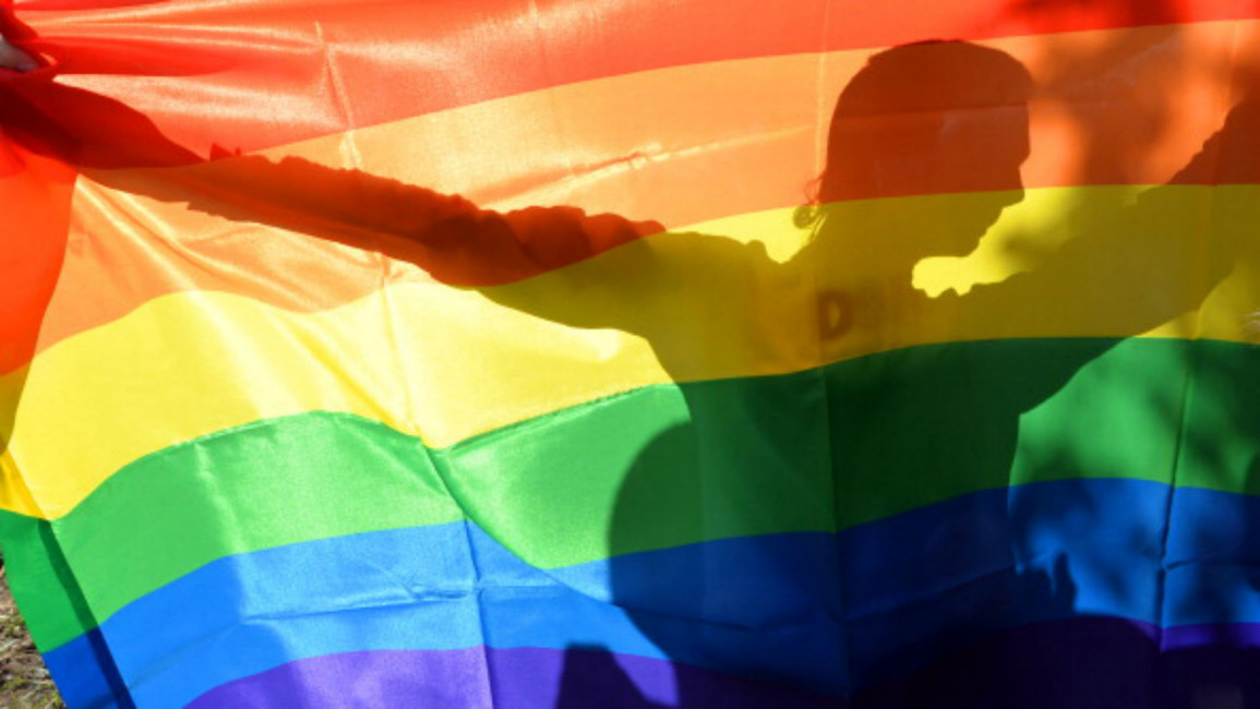 LGBT flag [AFP]