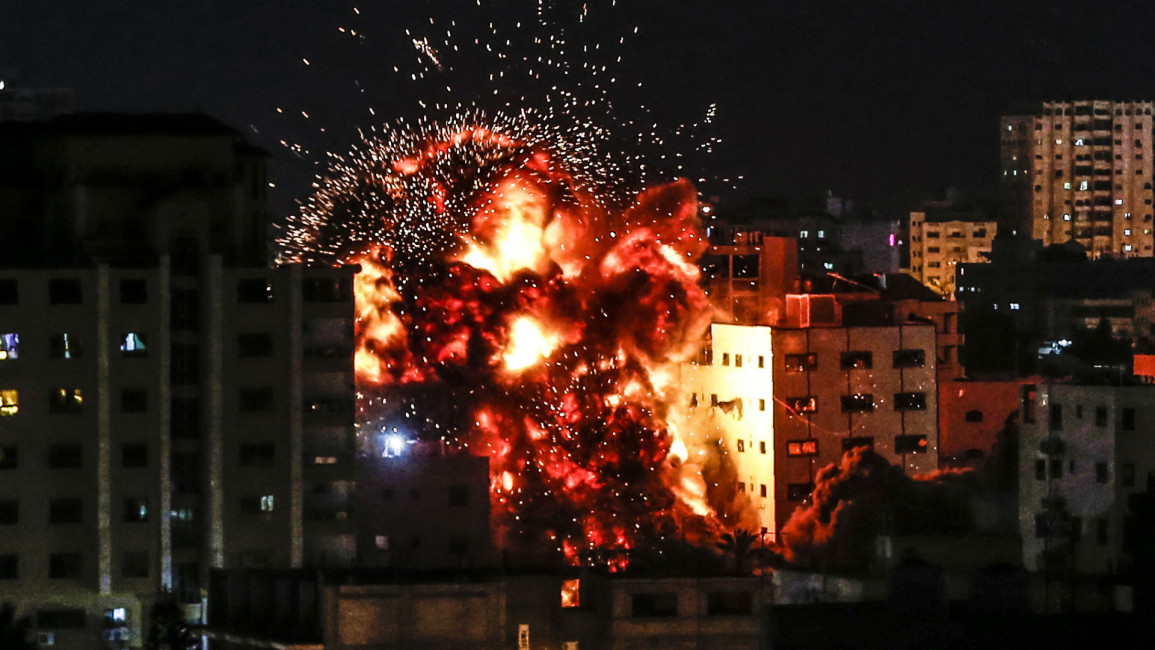 Israeli airstrike Gaza - Getty