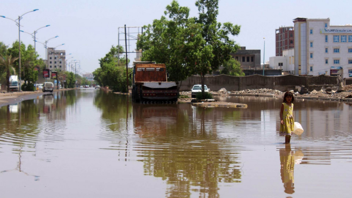 yemen floods - afp