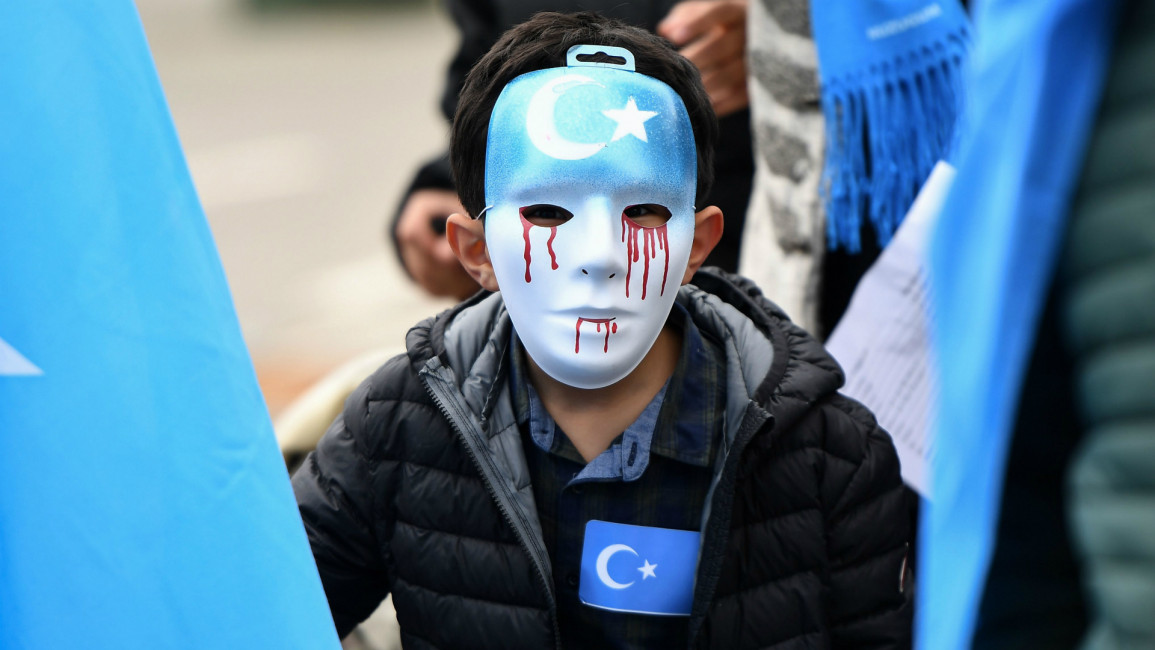 Uighurs -- AFP