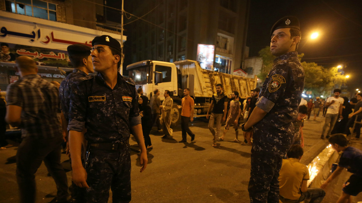 Iraq Baghdad bombing police / AFP