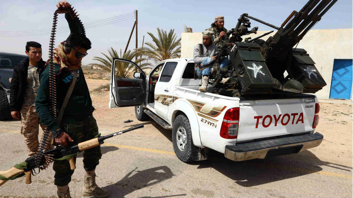 Libya GNC fighters