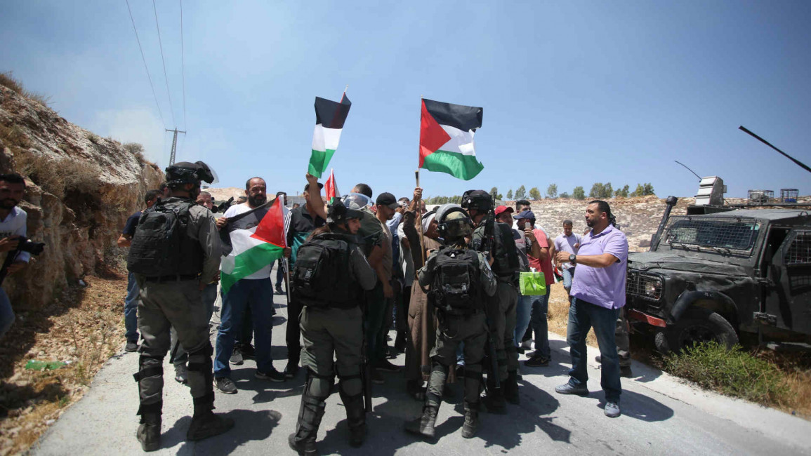 palestine occupation - anadolu