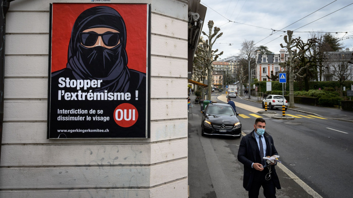Swiss burqa ban - Getty