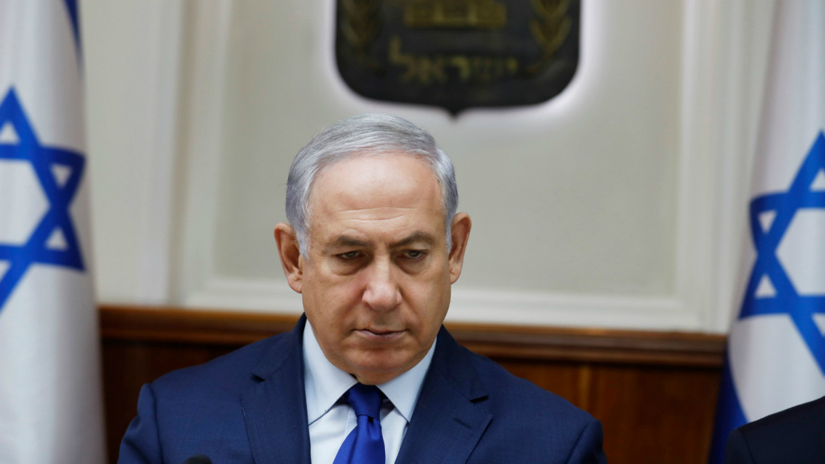 Benjamin Netanyahu -- AFP