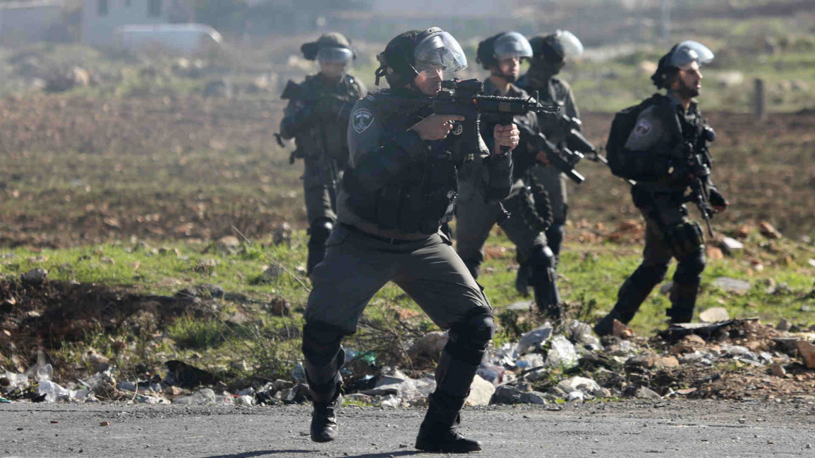 West Bank clashes Nablus - Getty