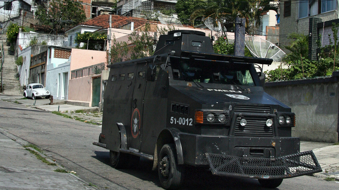 Brazil police Getty