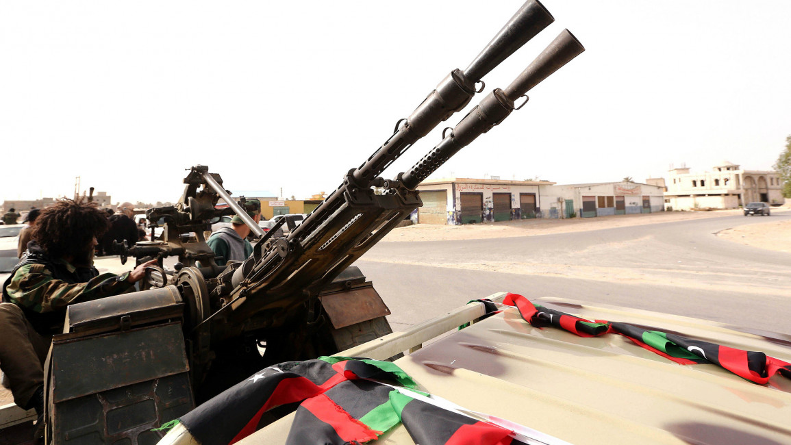 Libya Sabratha forces