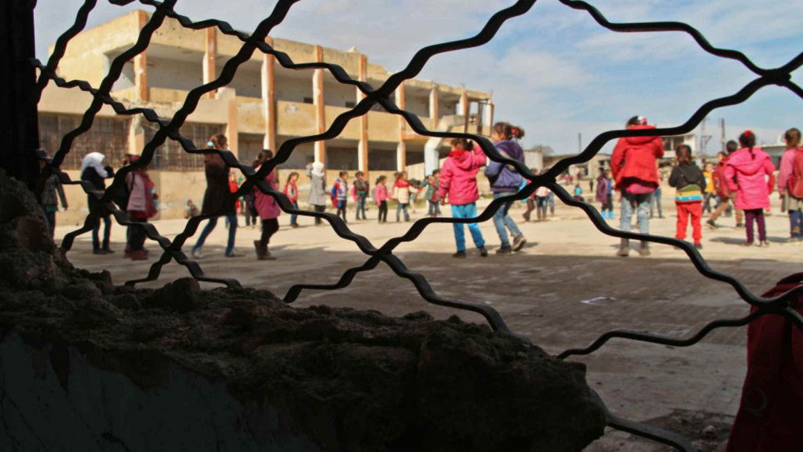 School in Syria - AFP