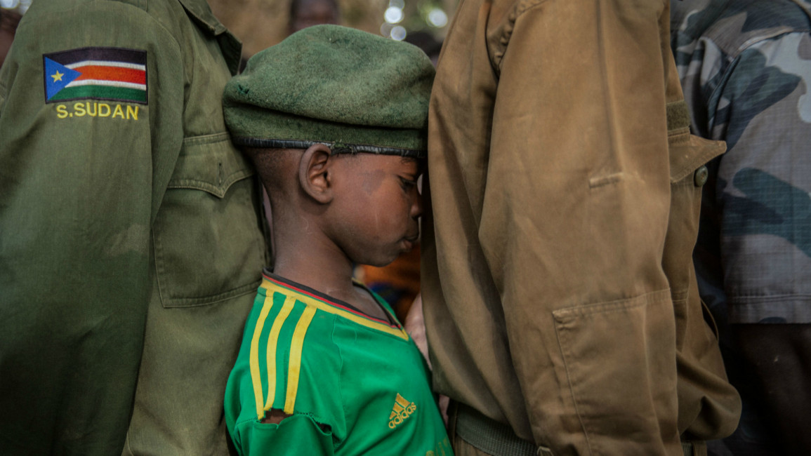 south sudan child soldier [getty]
