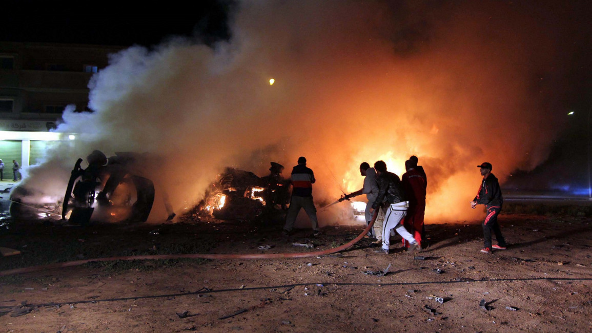 Libya blast Anadolu