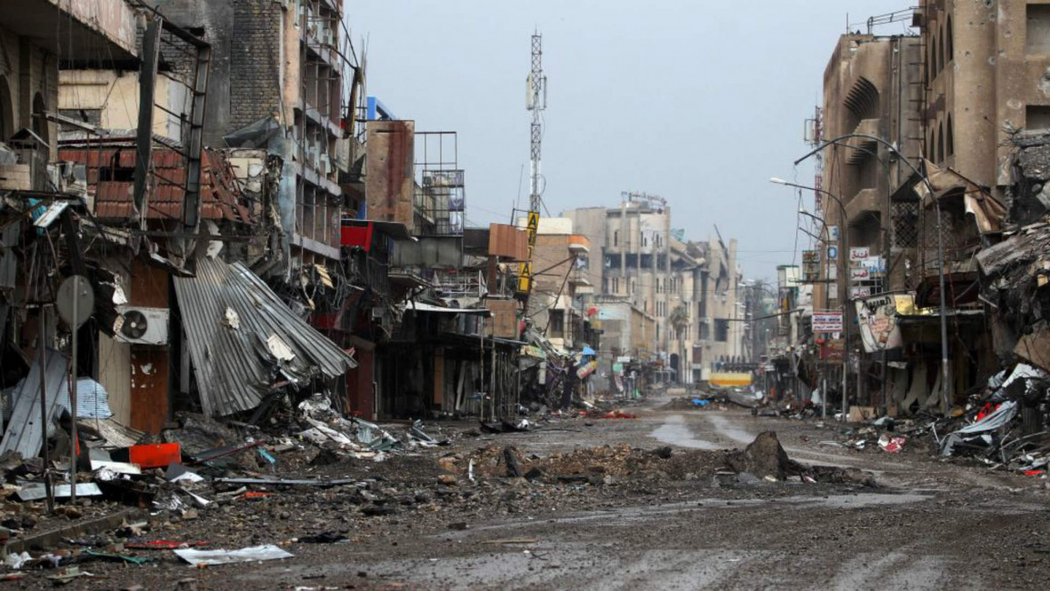 Mosul destruction