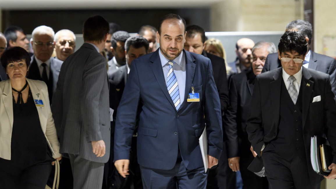 Syria talks in Geneva [AFP]