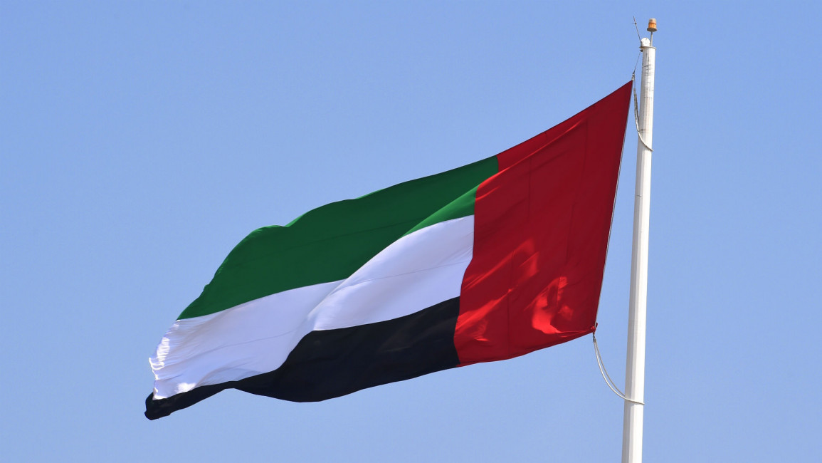 UAE flag [Corbis]