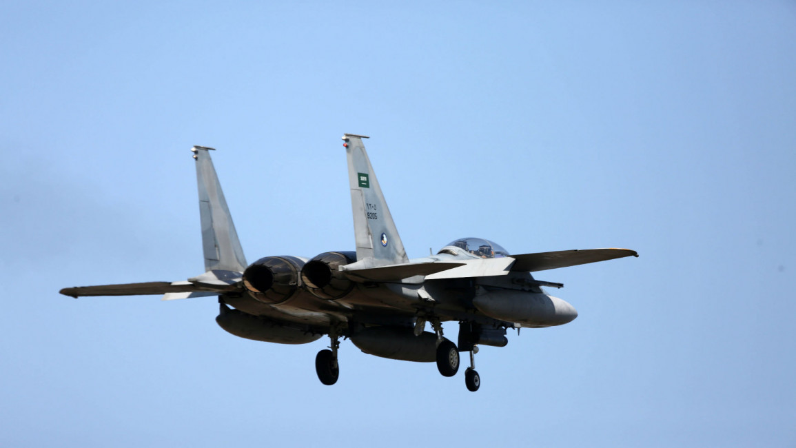Saudi fighter jets Anadolu