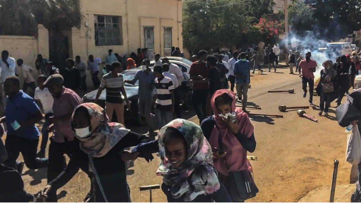 Sudan protests - ANADOLU
