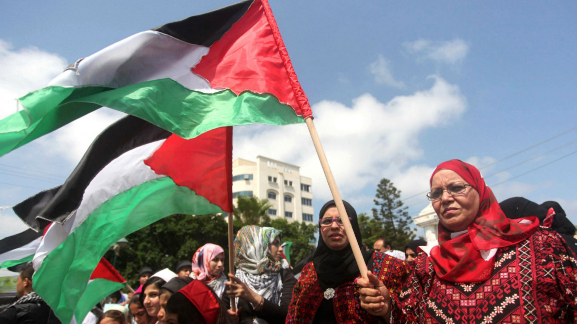 Palestinians protest Judaization of their cultural heritage