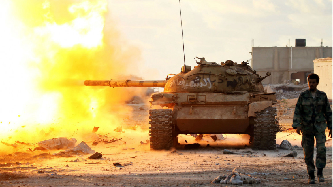 Benghazi clashes AFP