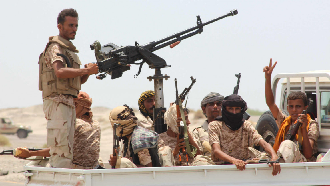 Yemen pro-gov forces - Getty