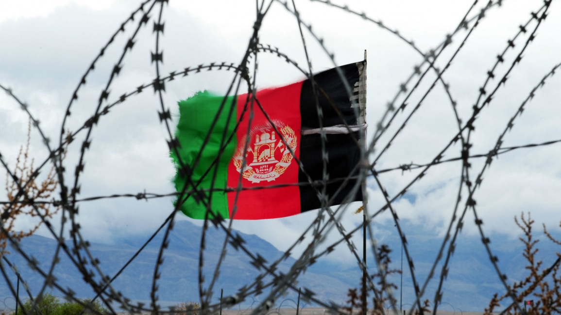 Afghanistan flag - AFP