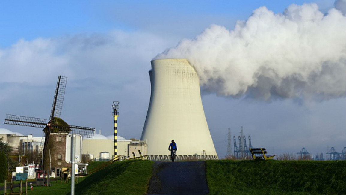 Doel nuclear plant in Belgium [AFP]