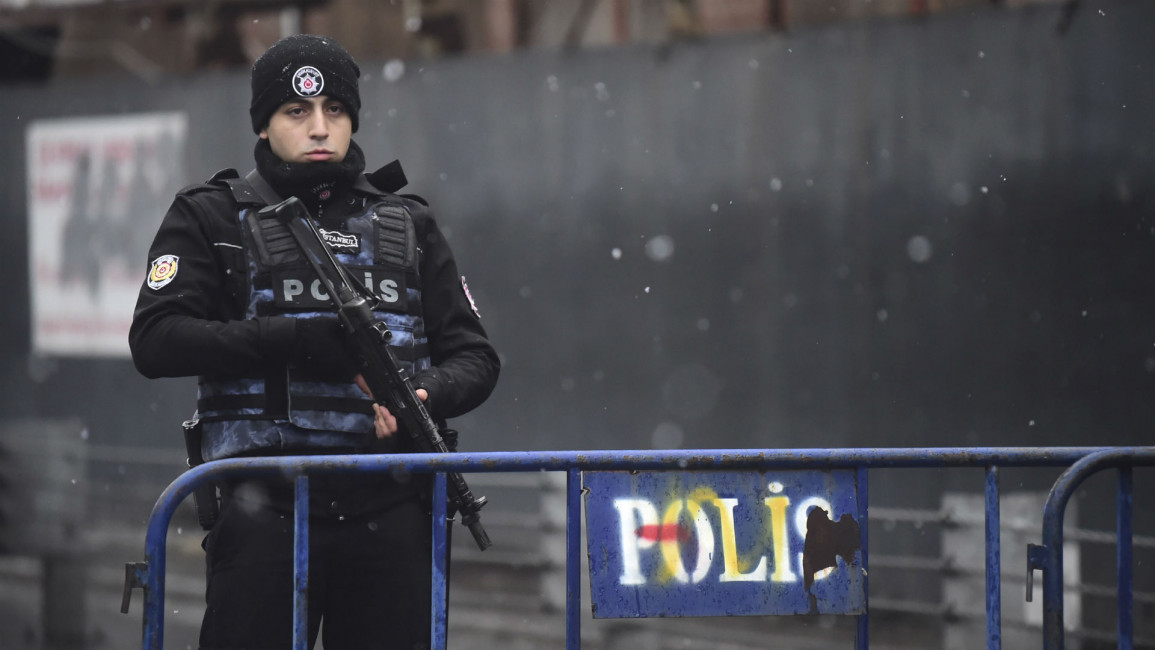 Turkey police AFP