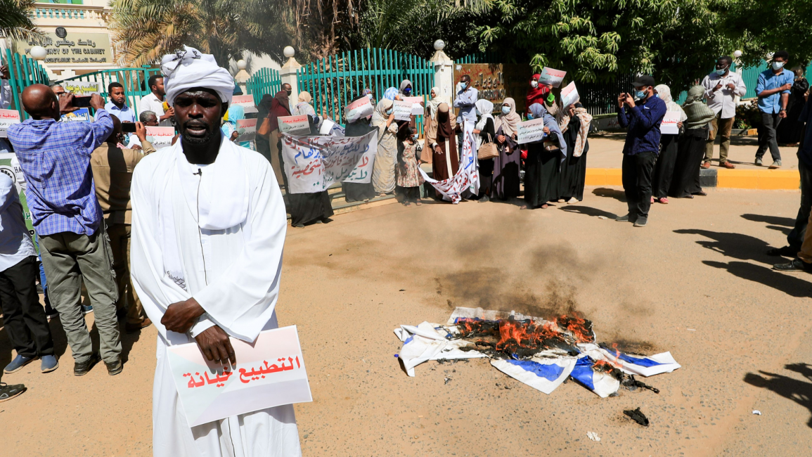 Sudan Normalisation Protest